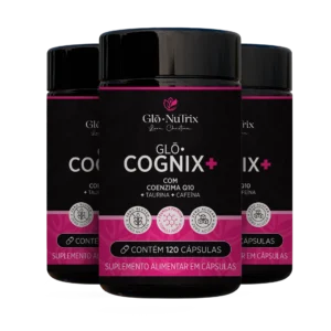 Combo 3x Glō• CogniX+ – Foco, Concentração e Performance Mental