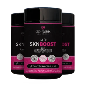Combo 3x Glō• sKnBoost – Skin Care de Dentro pra Fora